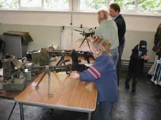 Bezoek aan de wapenkamer