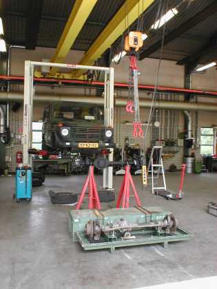 De garage (patient is een MB)