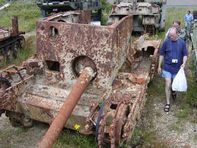 The graveyard van het tankmuseum