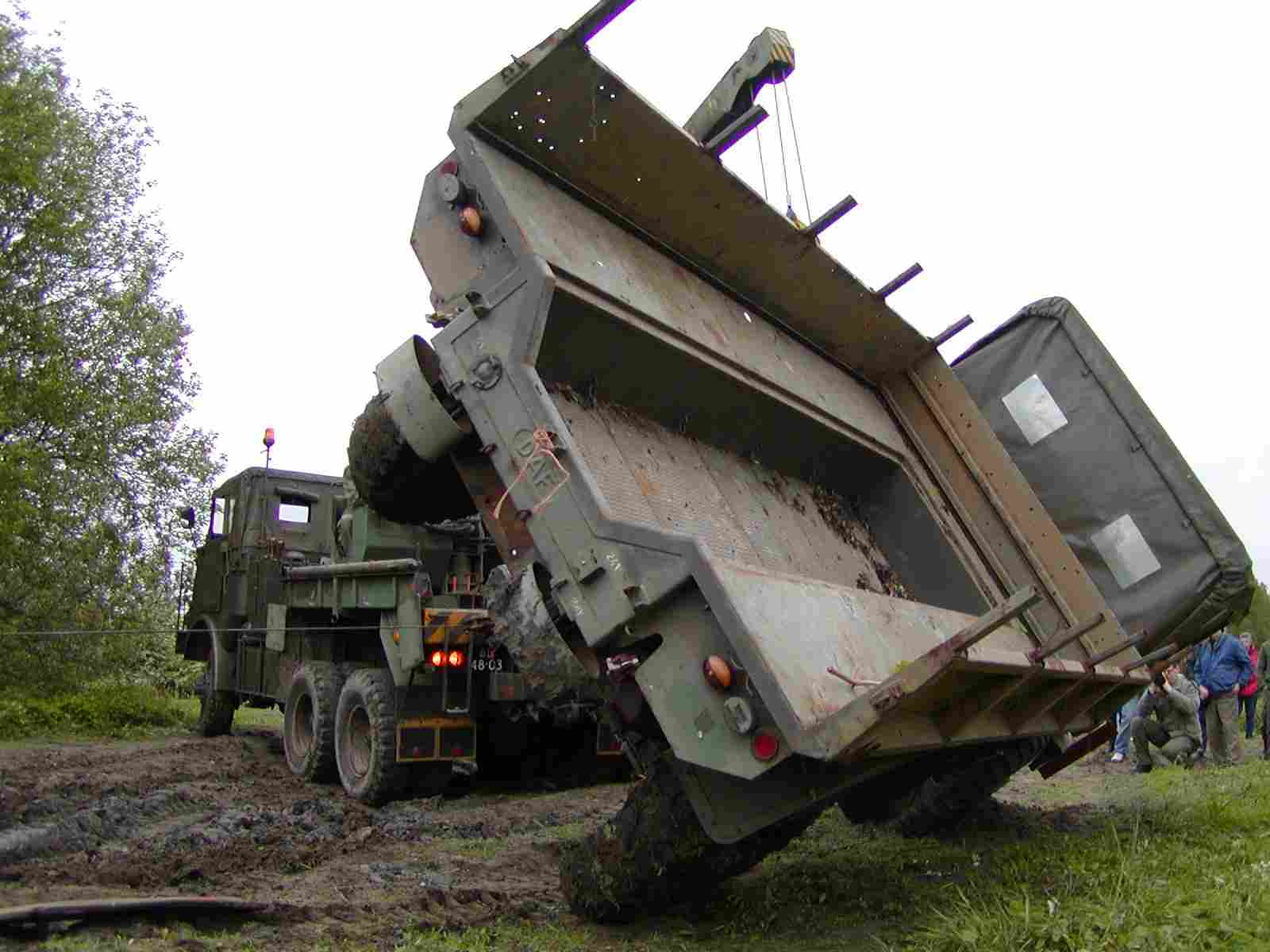 Takeldemonstratie Mark den Boer, Daan Bakker e.a.