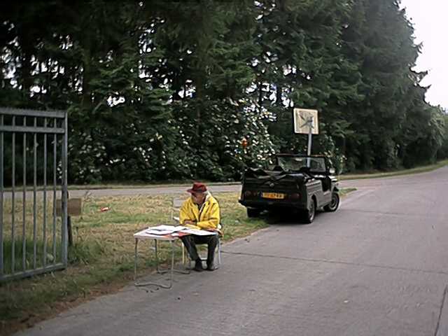 De oud-stoter als poortwachter.