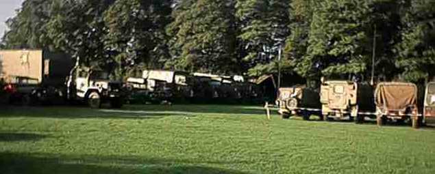 Zaterdagochtend: Het kamp