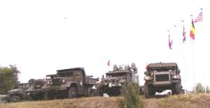 GMC, Ward-la-France, Diamond T, Halftracks