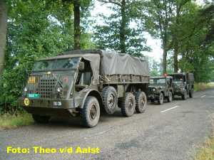 Onderweg tijdens de rit