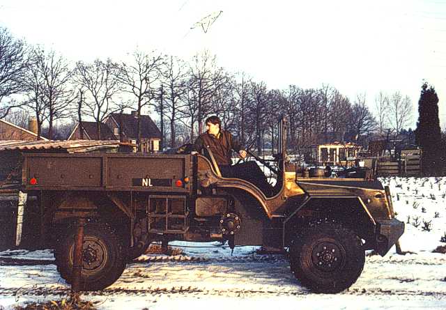 Opknappen tijdens winter 1990