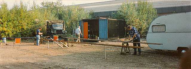 1994, Lierop: bouw van het afdak