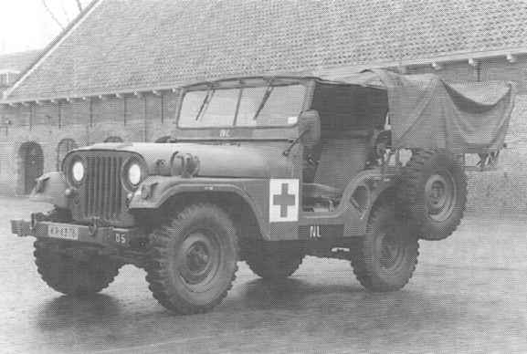 Jeep M38a1 Nekaf Gewondentransport